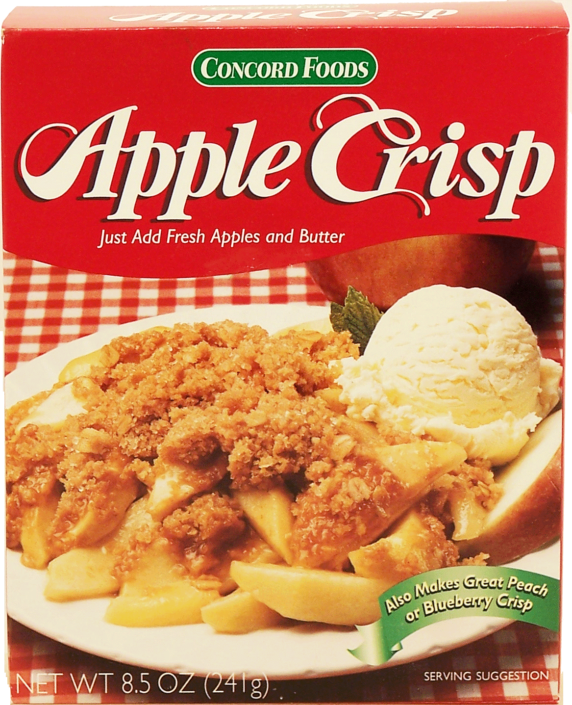 Concord Foods apple crisp mix, add apples and butter Full-Size Picture